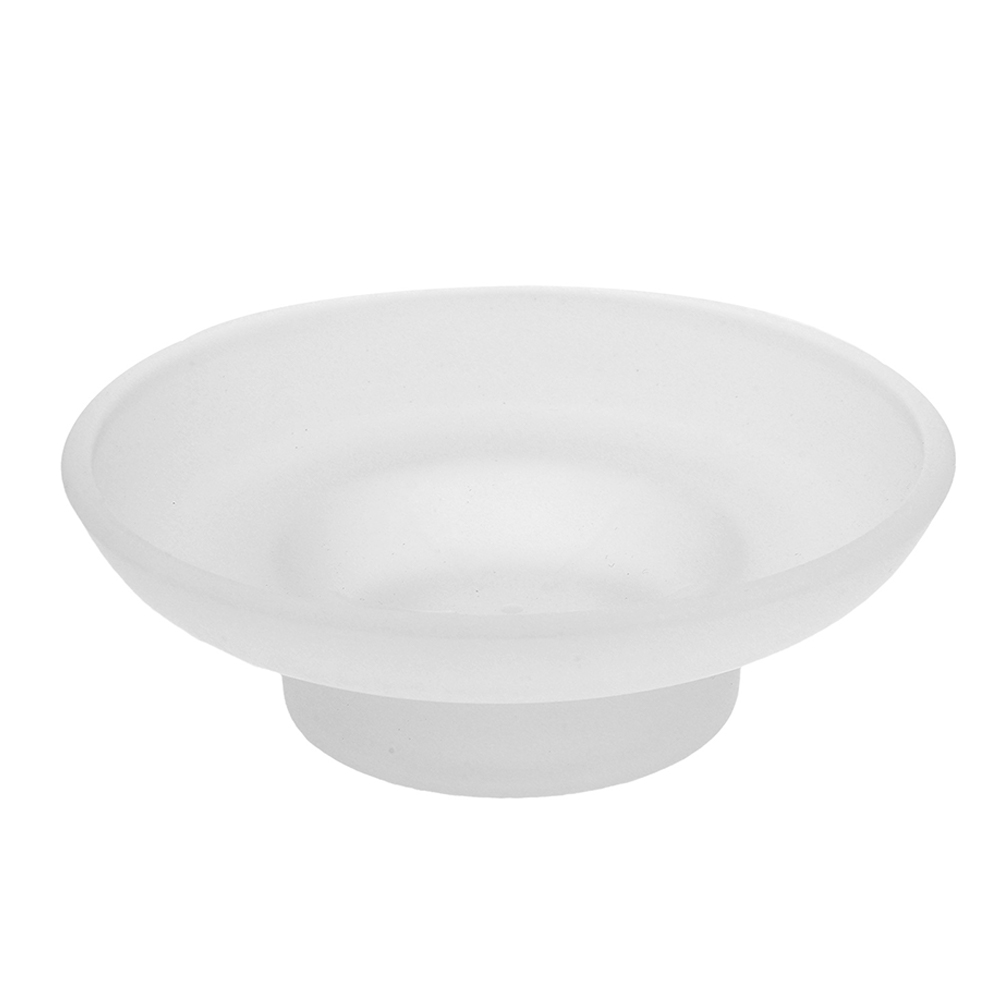 Soap Making Tray - طبق صابون زجاجي بلوري مستدير شفاف