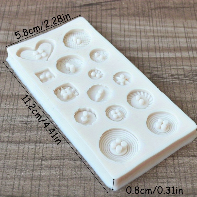 قالب سيليكون على شكل أزرار، قا - مراجعة Soap Making Party وسعره