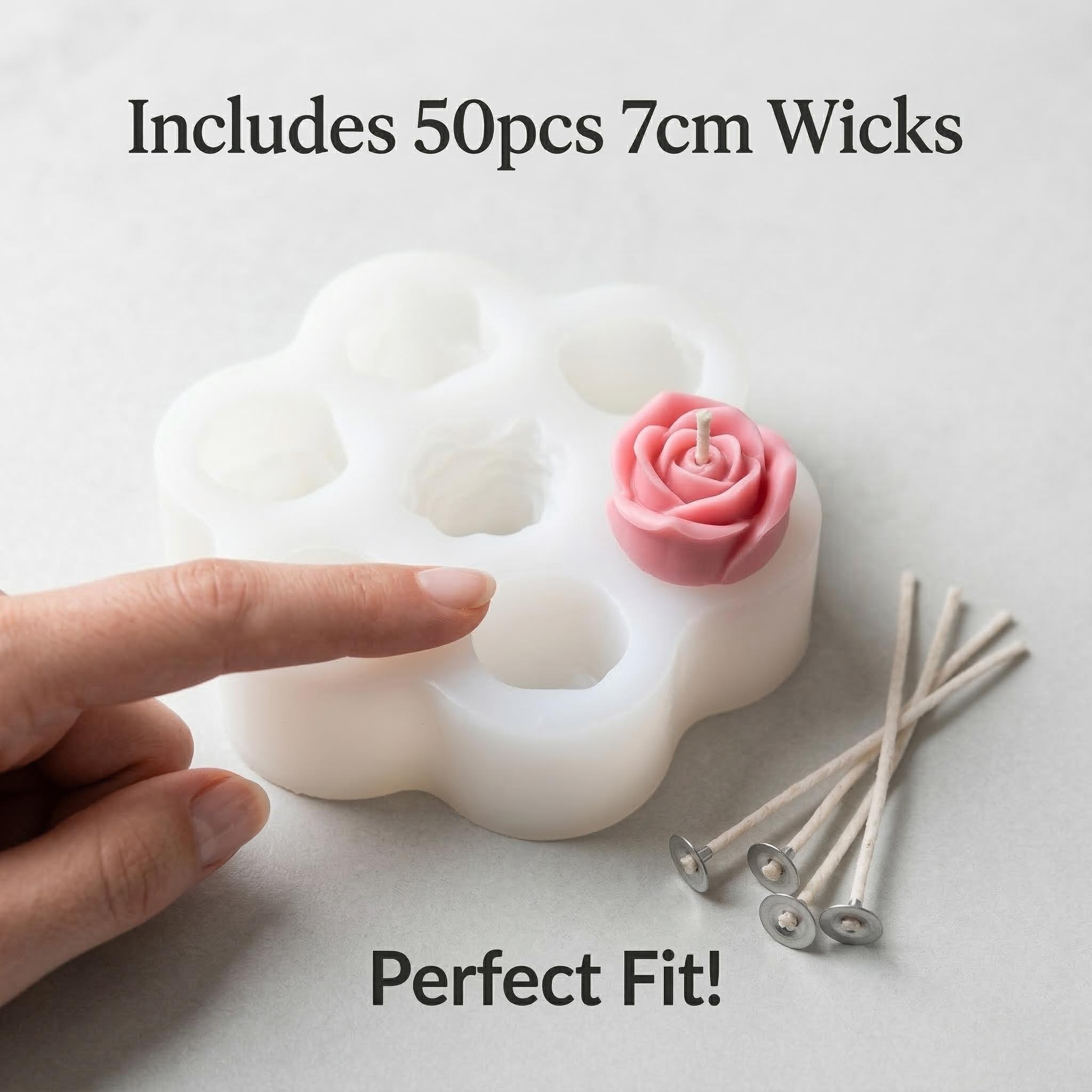 قالب شمع سيليكون ثلاثي الأبعاد - مراجعة Soap Making Kit Amazon وسعره