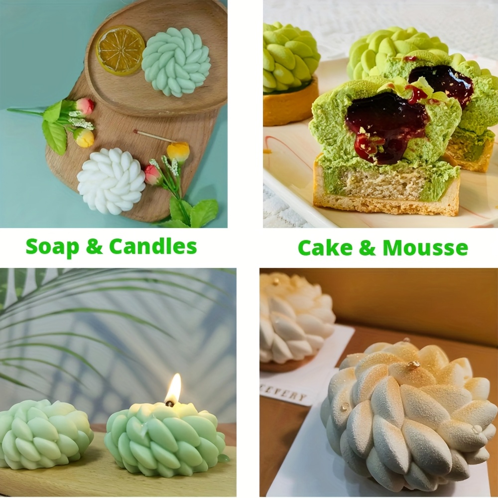 قالب كيك سانتا آنا على شكل زهر - مراجعة Soap Making Recipes وسعره