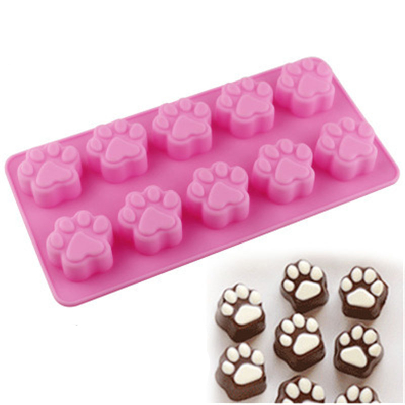 القط مخلب شكل الشوكولاته قالب  - مراجعة Soap Making Tray وسعره