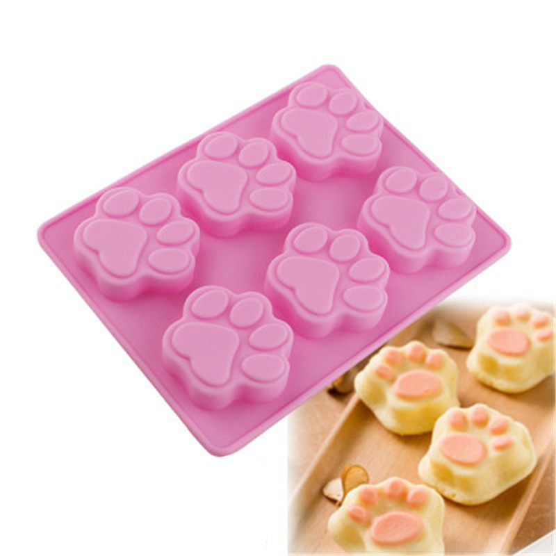 القط مخلب شكل الشوكولاته قالب  - مراجعة Soap Making Tray وسعره