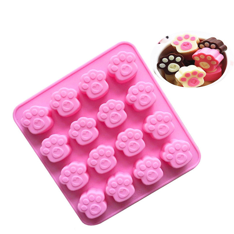 القط مخلب شكل الشوكولاته قالب  - مراجعة Soap Making Tray وسعره